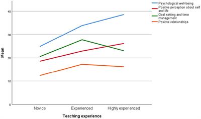 Investigating Iranian English language teachers’ wellbeing across their career stages